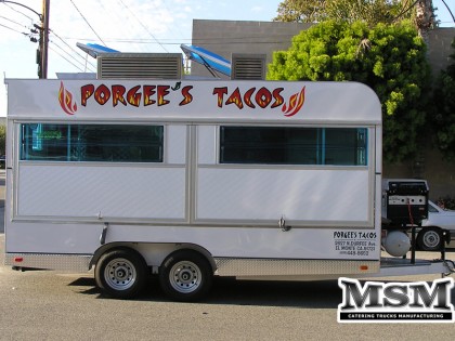 Food Trailers Los Angeles California Msm Catering Trucks